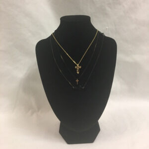 Three Cross Necklaces